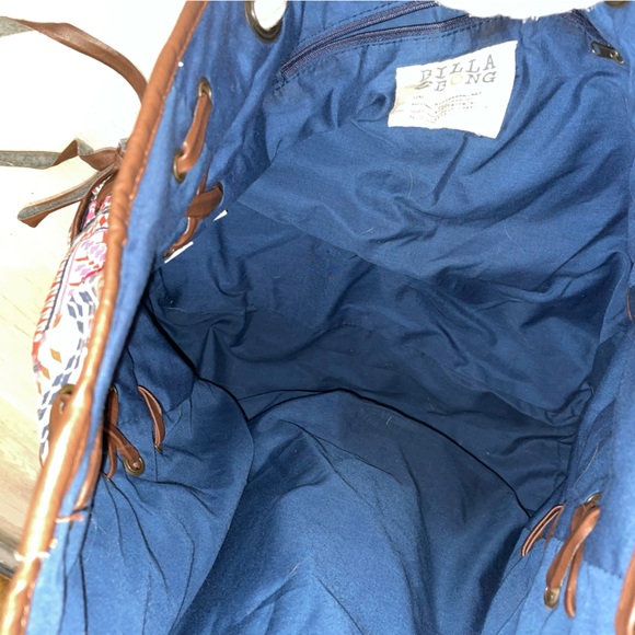 Multi color Billabong fabric bag - Picture 2 of 5